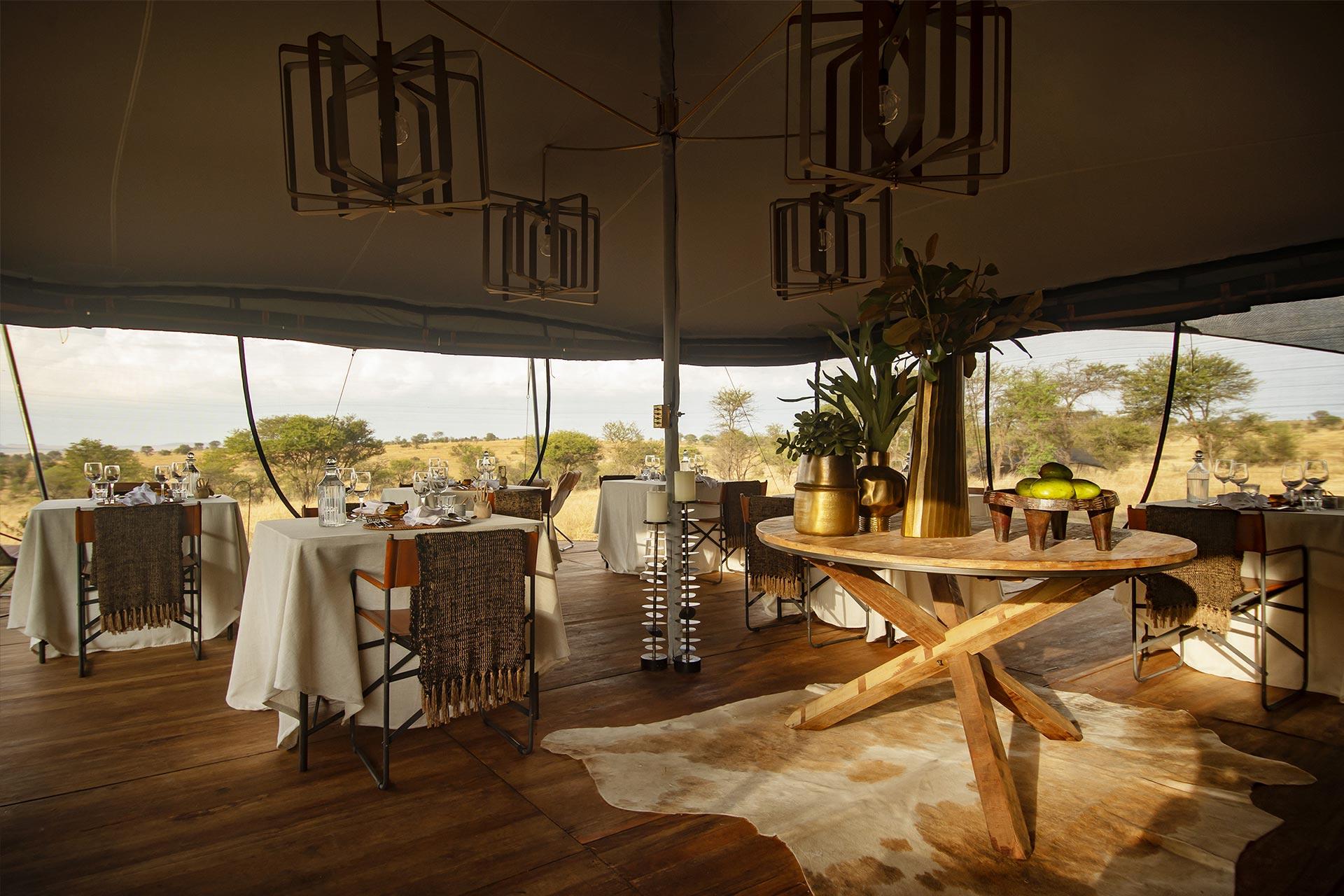 The Siringit Migration Camp brings five-star luxury to the mobile safari experience