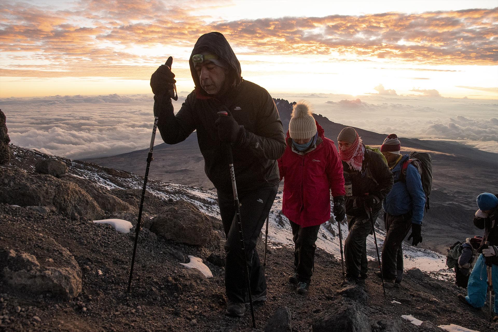 There are seven established routes on Kilimanjaro. The more remote the route the better your journey and experience during the climb