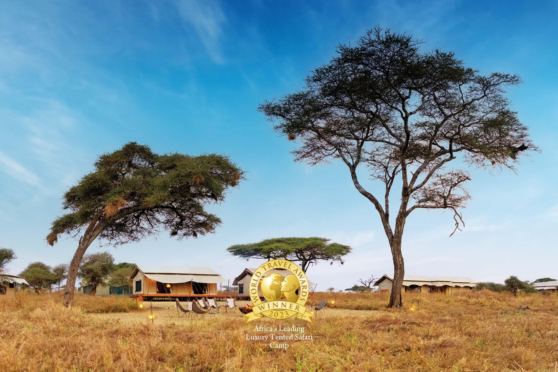 Siringit Serengeti Camp has been voted Africa's Leading Luxury Tented Safari Camp 2023 on the World Travel Awards!